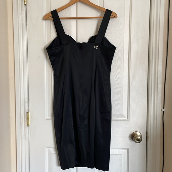 Roccobarocco Black Sheath Pencil Cocktail dress size 12 - Picture 4 of 13
